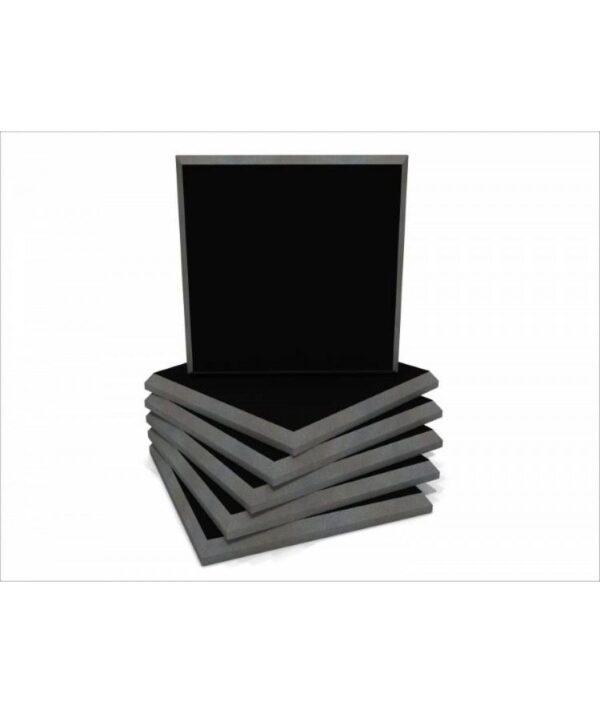 All in point Κολωνου 1 Περιστερι - EQ Acoustics Colourpanel 60 Black Ηχοαπορροφητικό Πάνελ Αφρού 60 x 60 x 5cm / 2