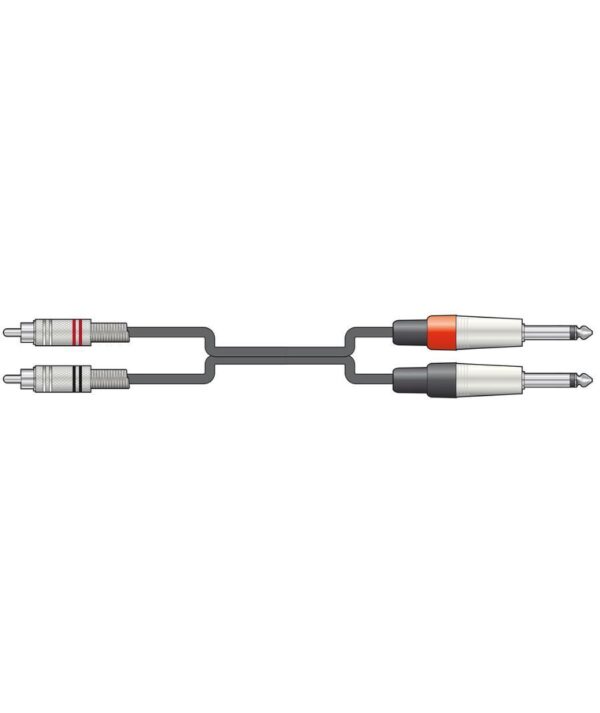 All in point Κολωνου 1 Περιστερι - 2R-2M6J150 Καλώδια Ήχου 2 x 6.3mm Mono Jack - 2 x RCA 1