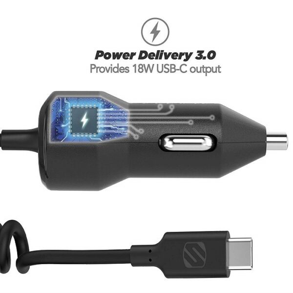 Scosche CPDC83-SP USB-C Φορτιστής Αυτοκινήτου - Image 3