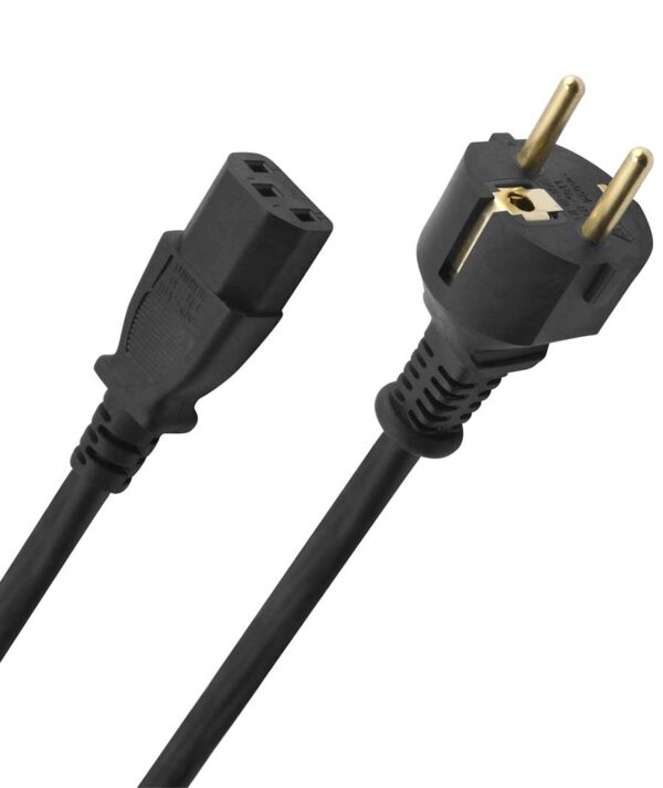 All in point Κολωνου 1 Περιστερι - Oehlbach Powercord C13 Καλώδιο Τροφοδοσίας 1.5m Black (Τεμάχιο) D1C17040