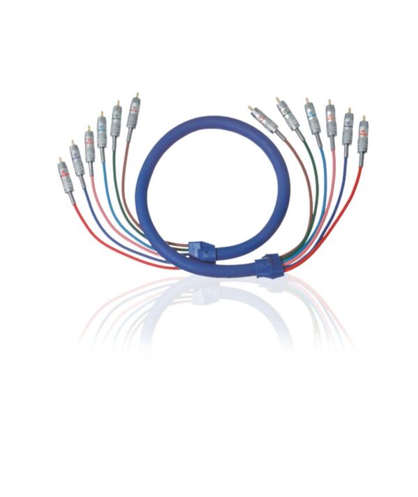 All in point Κολωνου 1 Περιστερι - Oehlbach Blue Magic 5.1 FL Καλώδιο Ήχου Phono 6 x RCA 1.5m Blue (Τεμάχιο) D1C2126