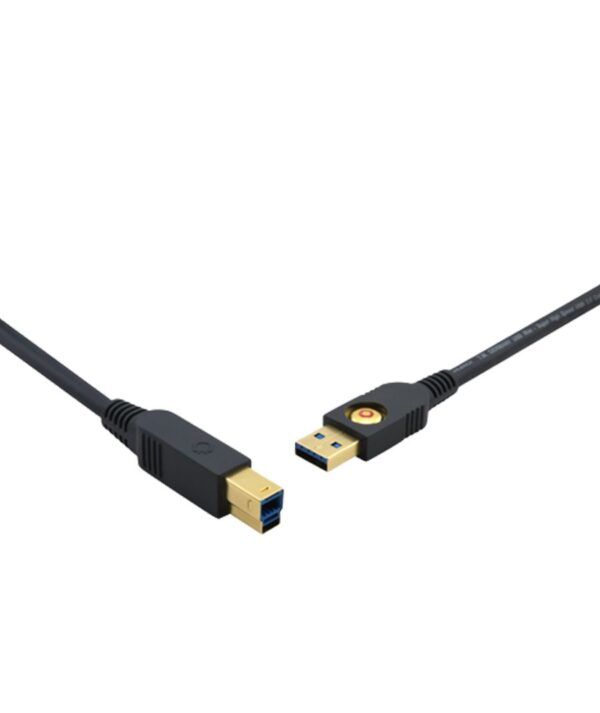 Oehlbach USB Max A/B Καλώδιο USB 3.2 Gen 1 Type A - Type B 7.50 m Black (Τεμάχιο) - Image 2