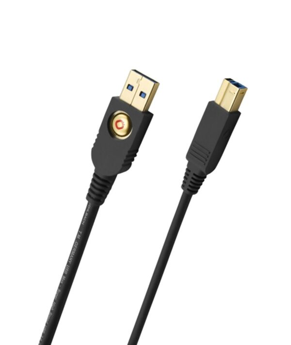 All in point Κολωνου 1 Περιστερι - Oehlbach USB Max A/B Καλώδιο USB 3.2 Gen 1 Type A - Type B 7.50 m Black (Τεμάχιο) D1C9223