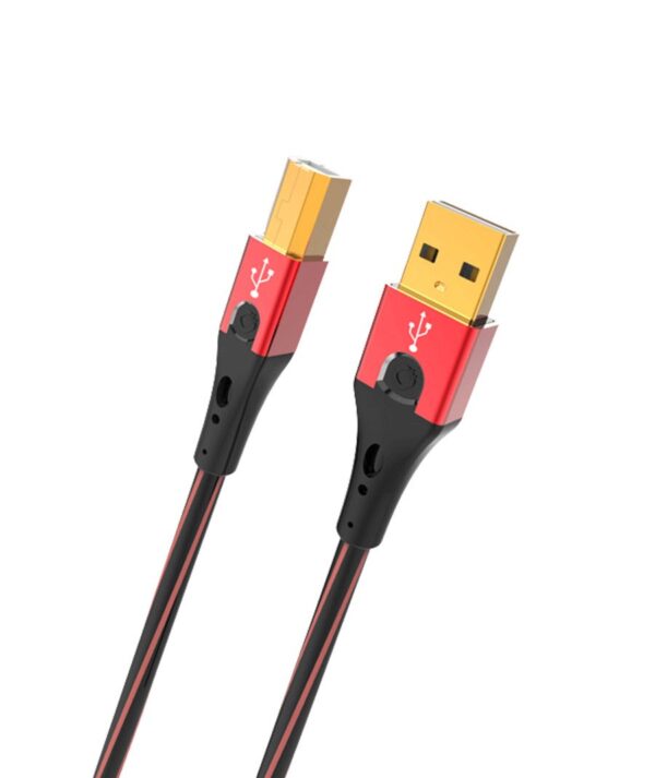 All in point Κολωνου 1 Περιστερι - Oehlbach USB Evolution B Καλώδιο USB 2.0 Type A - Type B 5m Red (Τεμάχιο) D1C9424