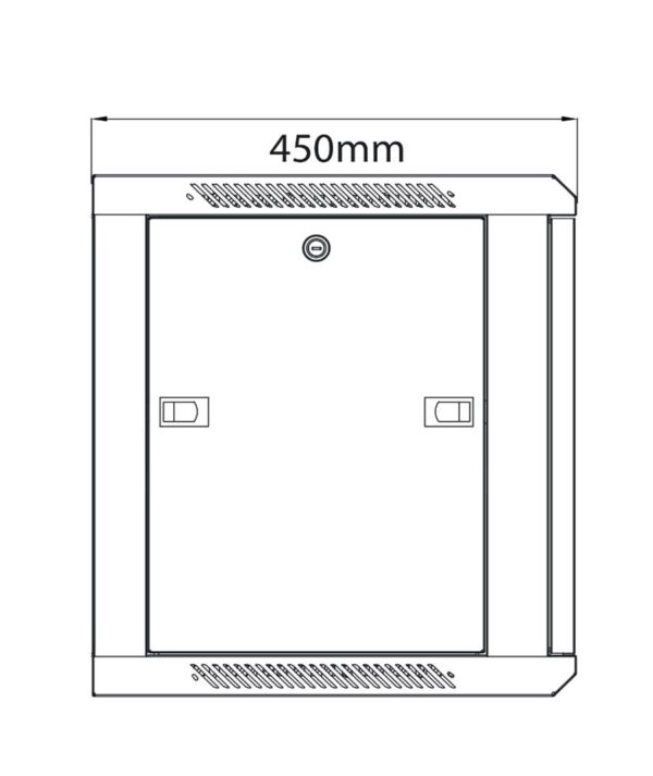 Adastra RC9U450 19" Rack Cabinet 9U x 450mm Deep (Τεμάχιο) - Image 3