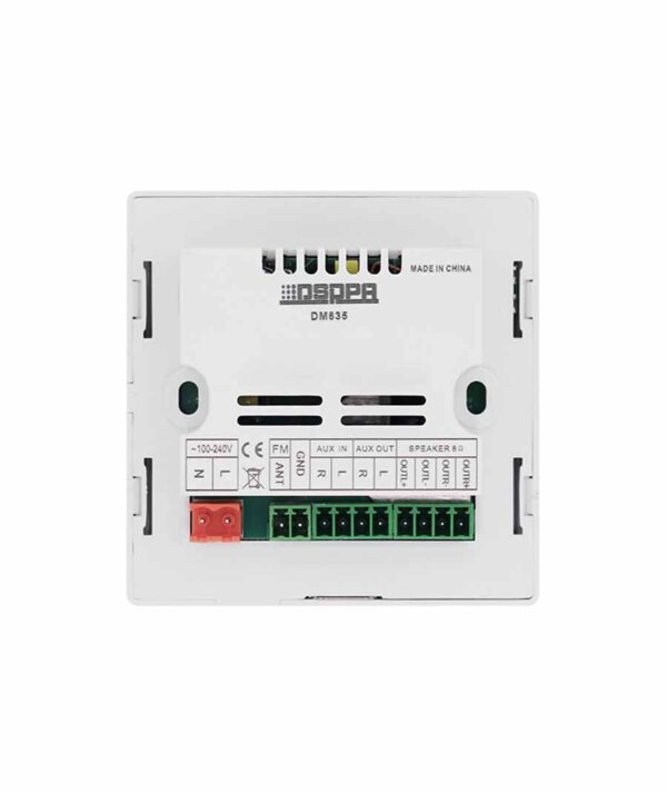 DSPPA DM835 Ενισχυτής τοίχου για Smart Home 2x10 W 8ohm (Τεμάχιο) - Image 2