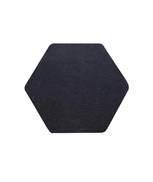 All in point Κολωνου 1 Περιστερι - Audiodesigner ECOPLAN® Hexagon Ηχοαπορροφητικά Πάνελ 35 cm / 1.27 τ.μ. Μαύρο (4 Τεμάχια)