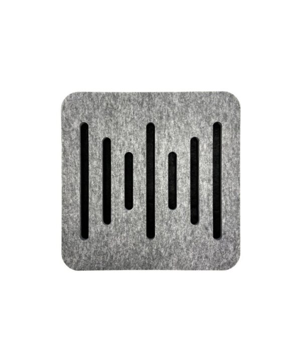 All in point Κολωνου 1 Περιστερι - Audiodesigner Ecoplan Sounder Light Grey/Black Ηχοαπορροφητικό Πάνελ Πολυεστέρα 600x600x40 mm / 0