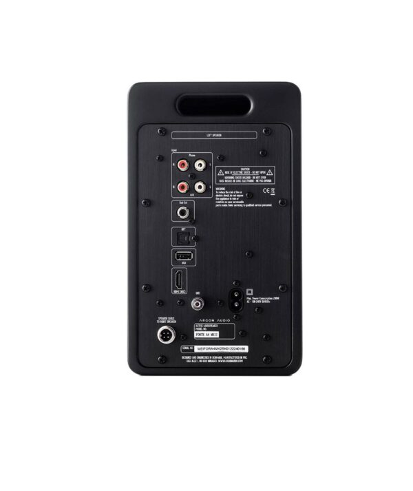 Argon Audio FORTE A5 MK2 Αυτοενισχυόμενα Ηχεία Βιβλιοθήκης 5'' 4x80W Black (Ζεύγος) - Image 2