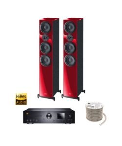 Ηχεία HECO Aurora 700 Orange και Καλώδιο Oehlbach + ΔΩΡΟ Ακουστικά Meze 99CLASSICS MCRORA700O