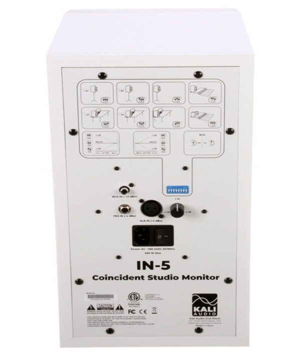 Kali Audio IN-5 Ενεργό Studio Monitor 5'' 3-Way Λευκό (Τεμάχιο) - Image 2