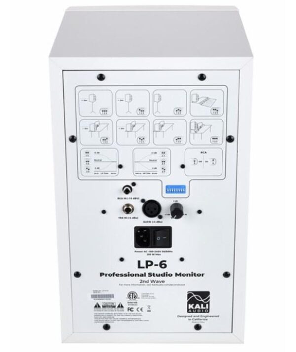 5" 80W RMS Λευκό (Τεμάχιο) LP-6W-V2-EU
