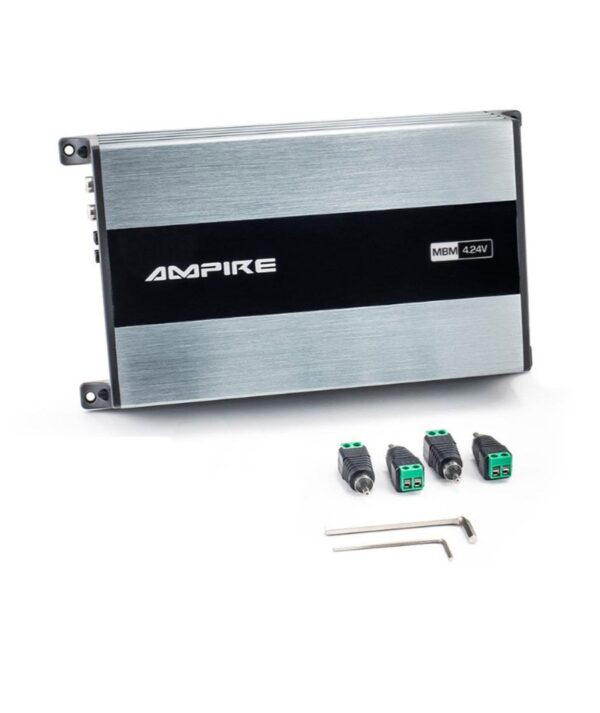 Ampire MBM4.24V-4G Ψηφιακός ενισχυτής Αυτοκινήτου 4 Καναλιών 4x100W 24V (Τεμάχιο) - Image 2