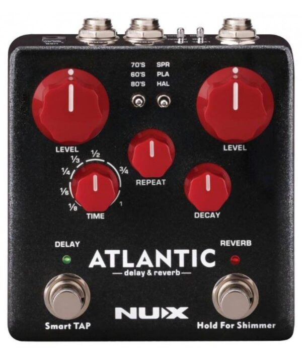All in point Κολωνου 1 Περιστερι - NUX NDR-5 Atlantic Delay & Reverb Πεταλιέρα (Τεμάχιο) NDR-5