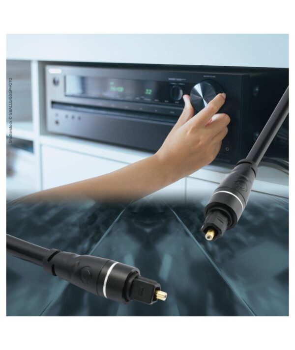 Oehlbach OPTO LINK Ψηφιακό Καλώδιο Οπτικής Ίνας Black 3m (Τεμάχιο) - Image 3