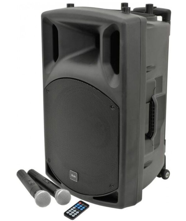 All in point Κολωνου 1 Περιστερι - Qtx QX15PA-Black VHF Φορητή Μονάδα PA με Bluetooth 100W RMS (Σετ) 5015972140871