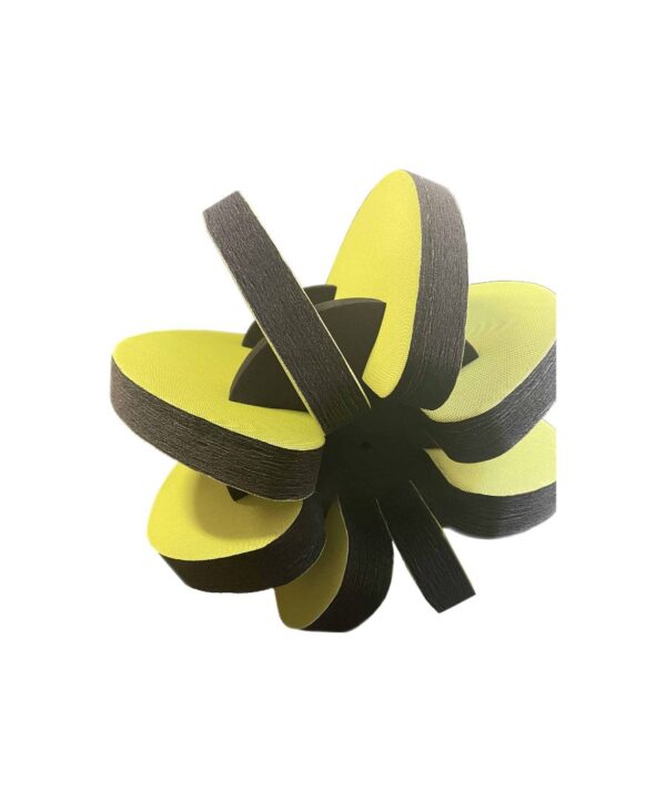 Audiodesigner Radial Sphere Black/Green Ηχοαπορροφητικό Πάνελ Πολυεστέρα Σφαίρα 500 mm - Image 2