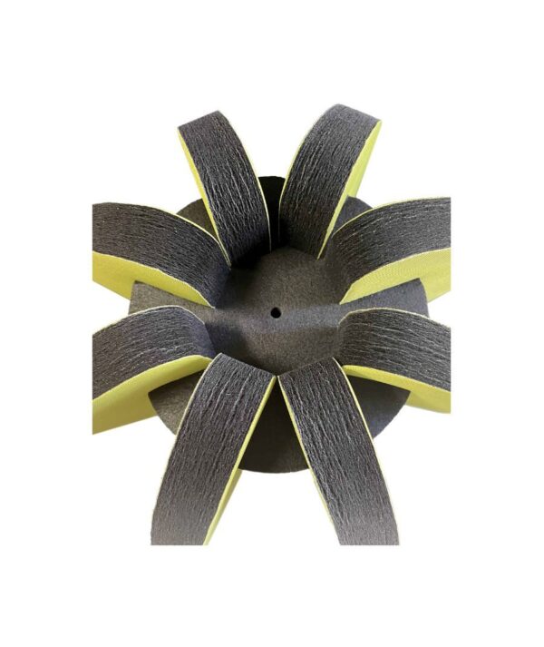 Audiodesigner Radial Sphere Black/Green Ηχοαπορροφητικό Πάνελ Πολυεστέρα Σφαίρα 500 mm - Image 3