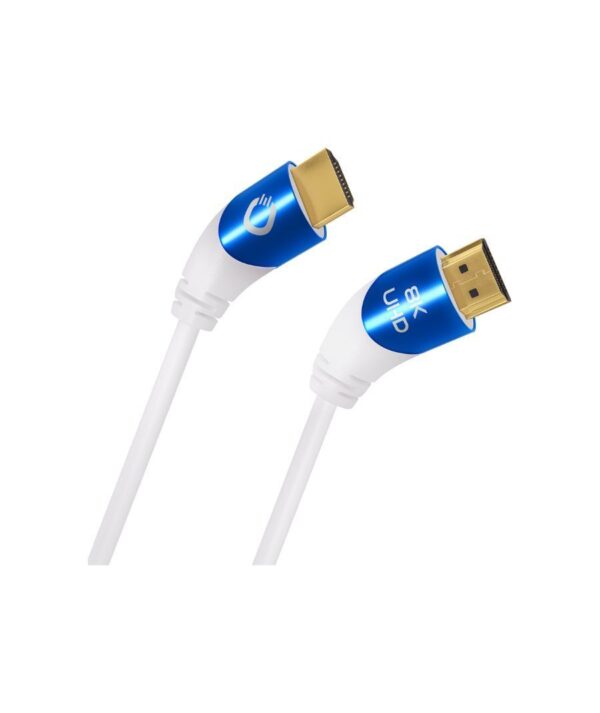 All in point Κολωνου 1 Περιστερι - Oehlbach Shape Magic UHD 40 Ultra High-Speed HDMI® Καλώδιο 3 m White D1C42538