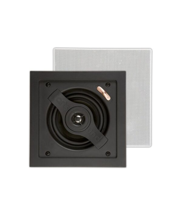 ArtSound SQ2060 Εντοιχιζόμενα Ηχεία 6" 2 Δρόμων 140W Λευκά (Ζεύγος) - Image 2