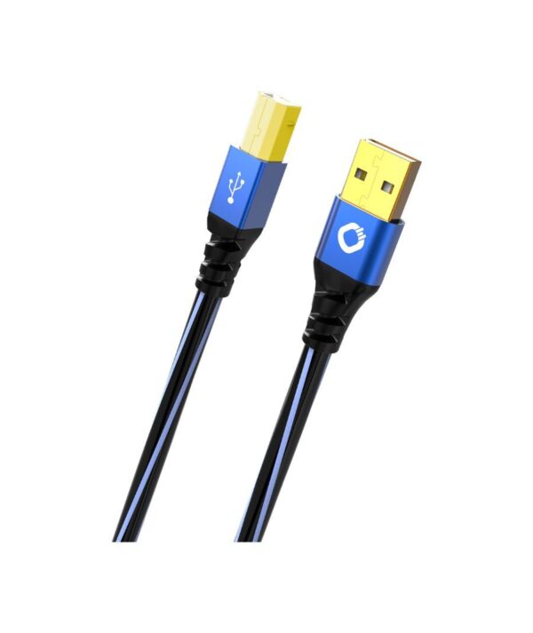 All in point Κολωνου 1 Περιστερι - Oehlbach USB PLUS B Καλώδιο USB 2.0 type A to type B 10m Blue (Τεμάχιο) D1C9346