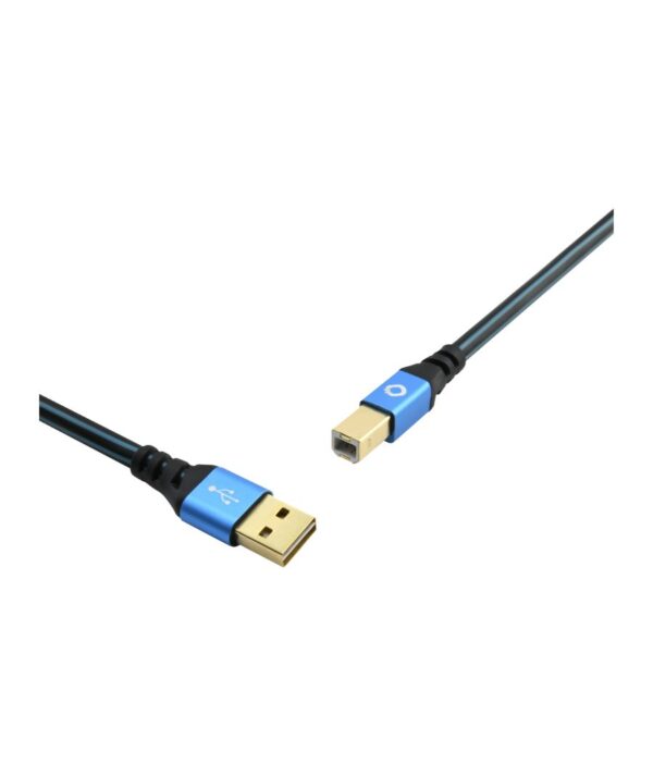 Oehlbach USB PLUS B Καλώδιο USB 2.0 type A to type B 10m Blue (Τεμάχιο) - Image 3