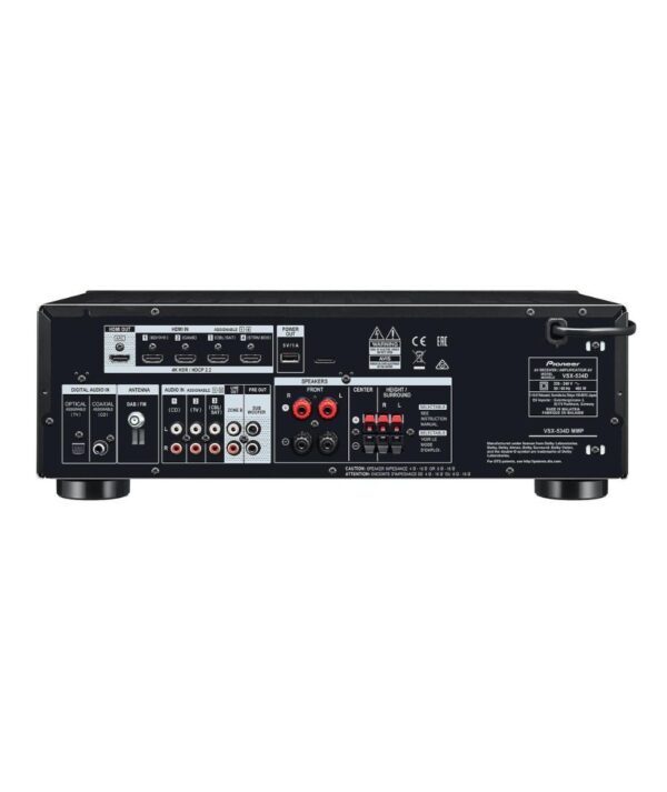 Pioneer VSX-534D Ραδιοενισχυτής Home Cinema 5.2 Καναλιών Bluetooth/DAB AV Receiver Black (Τεμάχιο) - Image 3