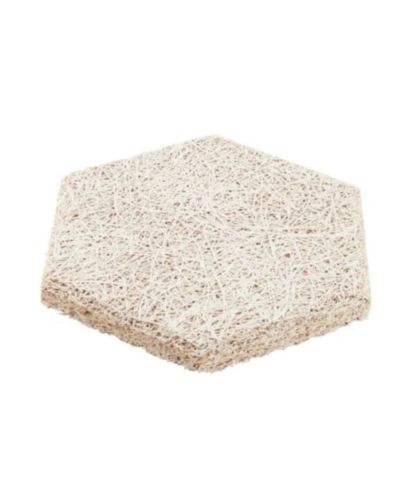 Audiodesigner 3D Hexagon White RAL Ξύλινο Διακοσμητικό Εξάγωνο Πάνελ Τοίχου 28x25cm / 0,972 τ.μ. (18 Τεμάχια) - Image 3