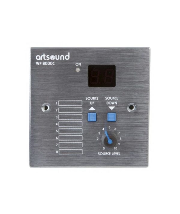 ArtSound WP-8000C Remote Control Επιτοίχιο Πάνελ για το MAT-8000 (Τεμάχιο) - Image 2