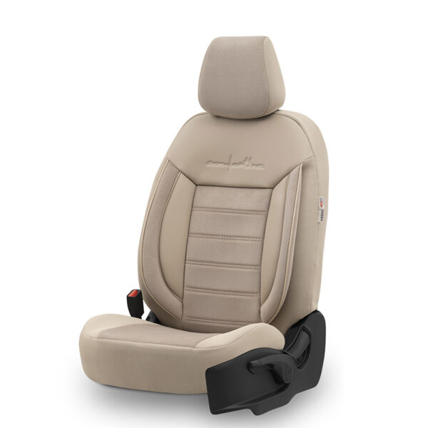 Καλύμματα Αυτοκινήτου Otom Comfortline Design Universal Sued / Rachel / Δερματίνη Σετ Εμπρός / Πίσω 11 Τεμαχίων Μπεζ CMF-210 - Image 2