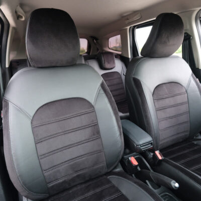 All in Point Καλύμματα Αυτοκινήτου Otom Custom Fit Για Dacia Duster 2018-2021 Sued / Rachel / Δερματίνη Σετ Εμπρός / Πίσω 15 Τεμαχίων Μαύρο 34015_ONKY_LD 0031340