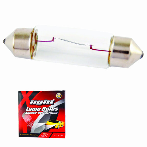 All in point - ΛΑΜΠΑ 12V T10X38 10W