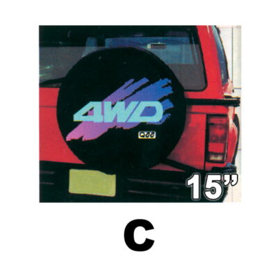 All in point - ΡΕΖΕΡΒΑΣ ΚΑΛΥΜΜΑΤΑ JEEP 15″- 16″ - 15"-C-4WD ΜΠΛΕ