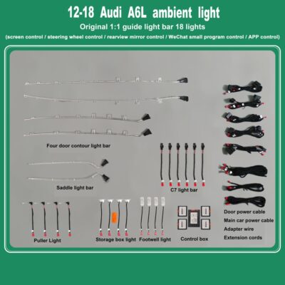 AIN-79024 - Digital iQ - DIQ AMBIENT AUDI A6 4G (Digital iQ Ambient Light Audi A6 mod. 2012-2018