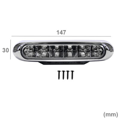 All in point - ΠΡΟΒΟΛΕΙΣ ΙΝΟΧ DAYLIGHT LED ΜΠΛΕ 12V