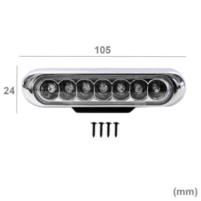 All in point - ΠΡΟΒΟΛΕΙΣ DAYLIGHT LED ΜΠΛΕ 12V