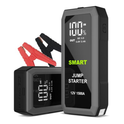 All in point - Φορητός Εκκινητής Αυτοκινήτου 12V S603 & Power Bank 16800mAh με Φακό και USB