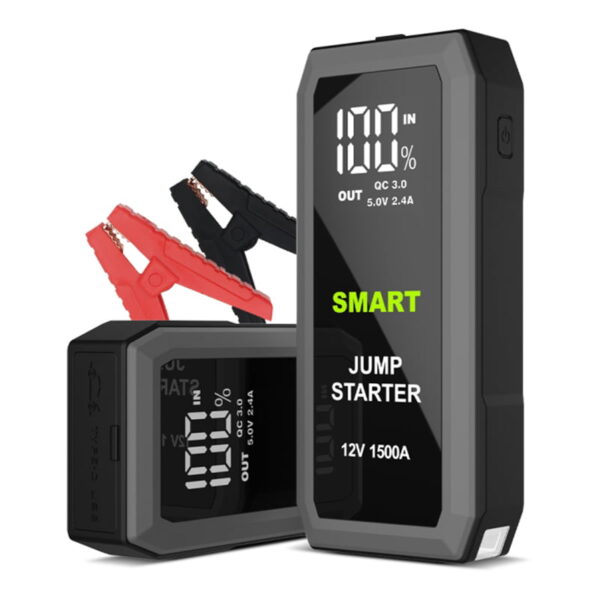 All in point - Φορητός Εκκινητής Αυτοκινήτου 12V S603 & Power Bank 16800mAh με Φακό και USB