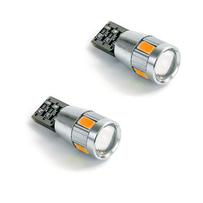 All in point - ΛΑΜΠΕΣ LED T10 Wedge-CANBUS 24V 2 ΤΜΧ - ΠΟΡΤΟΚΑΛΙ