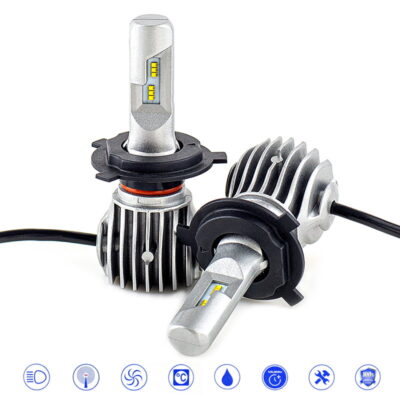 All in point - ΣΥΣΤΗΜΑ LED D6 H4 CANBUS & EMC 50W 6000LM