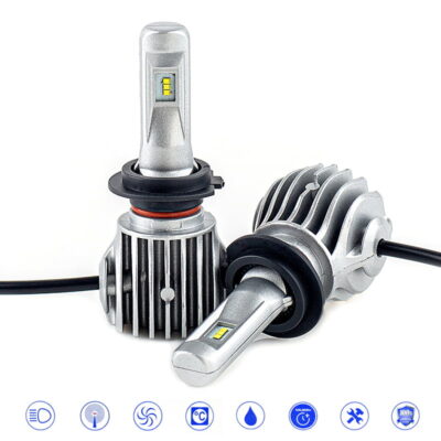 All in point - ΣΥΣΤΗΜΑ LED D6 H7 CANBUS & EMC 50W 6000LM