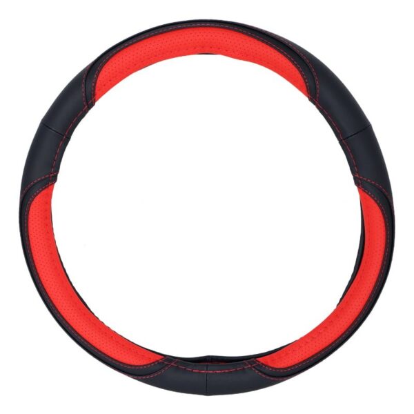 All in point - ΚΑΛΥΜΜΑ ΤΙΜΟΝΙΟΥ TRIPLE C PU 38cm - ΜΑΥΡΟ/ΚΟΚΚΙΝΟ