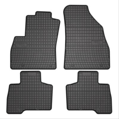 ALL IN POINT Πατάκια Αυτοκινήτου Λαστιχένια Citroen Nemo 2007-2017 - Fiat Fiorino 2007-2016 - Peugeot Bipper 2008-> 5θεσιο 4τμχ Frogum - Frogum