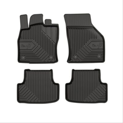 ALL IN POINT Πατάκια Αυτοκινήτου No77 Σκαφάκια για Seat Leon 2012-2020 VW Golf 7 2012-2019 VW T-Roc 2017-> 4τμχ Frogum - Frogum