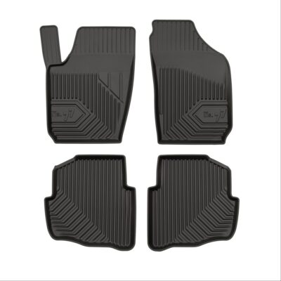 ALL IN POINT Πατάκια Αυτοκινήτου No77 Σκαφάκια για Skoda Fabia 1999-2007 4τμχ Frogum - Frogum