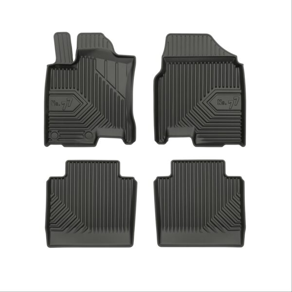 ALL IN POINT Πατάκια Αυτοκινήτου No77 Σκαφάκια για Nissan Qashqai+2 2007-2013 4τμχ Frogum - Frogum