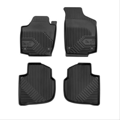 ALL IN POINT Πατάκια Αυτοκινήτου No77 Σκαφάκια για Seat Toledo 2012-2018 Skoda Rapid 2012-2019 4τμχ Frogum - Frogum