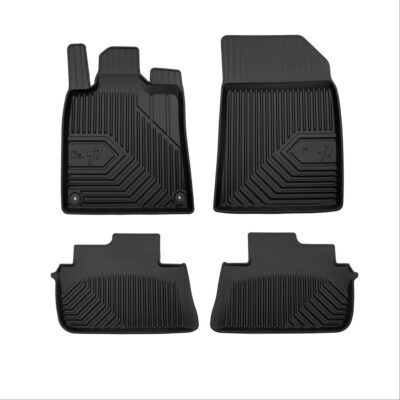 ALL IN POINT Πατάκια Αυτοκινήτου No77 Σκαφάκια για Citroen C5 2001-2008 Peugeot 407 2004-2011 4τμχ Frogum - Frogum