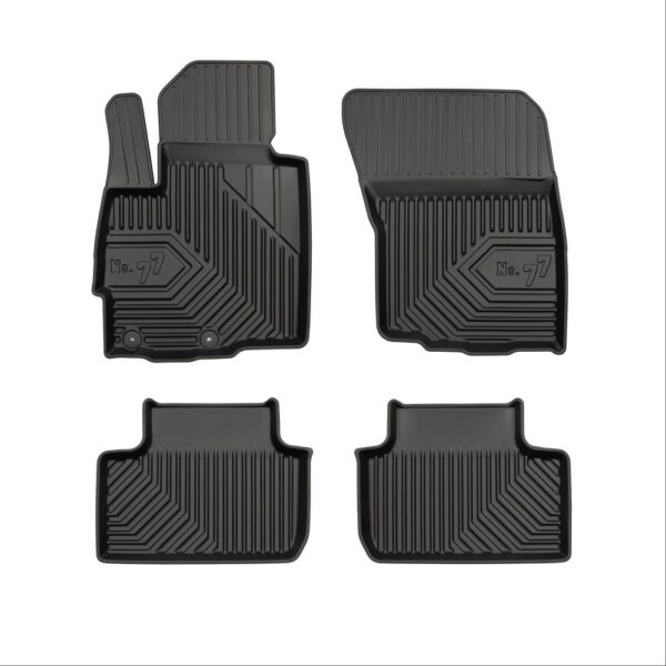 ALL IN POINT Πατάκια Αυτοκινήτου No77 Σκαφάκια για Citroen C4 Aircross 2012-2017 Mitsubishi ASX 2010-2022 Peugeot 4008 2012-2016 4τμχ Frogum - Frogum