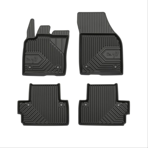 ALL IN POINT Πατάκια Αυτοκινήτου No77 Σκαφάκια για Volvo C30 2006-2012 Volvo S40 2004-2012 4τμχ Frogum - Frogum